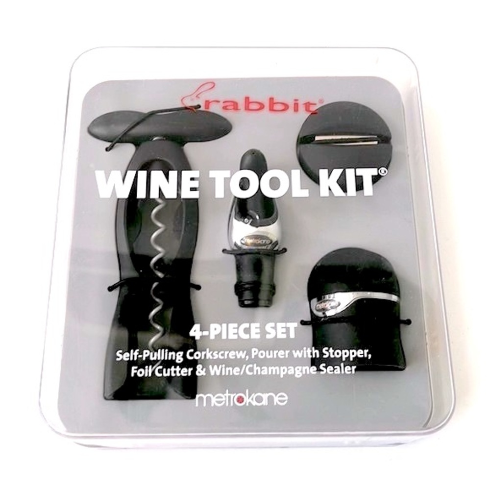Rabbit Wine Tool Kit 4-Piece Set